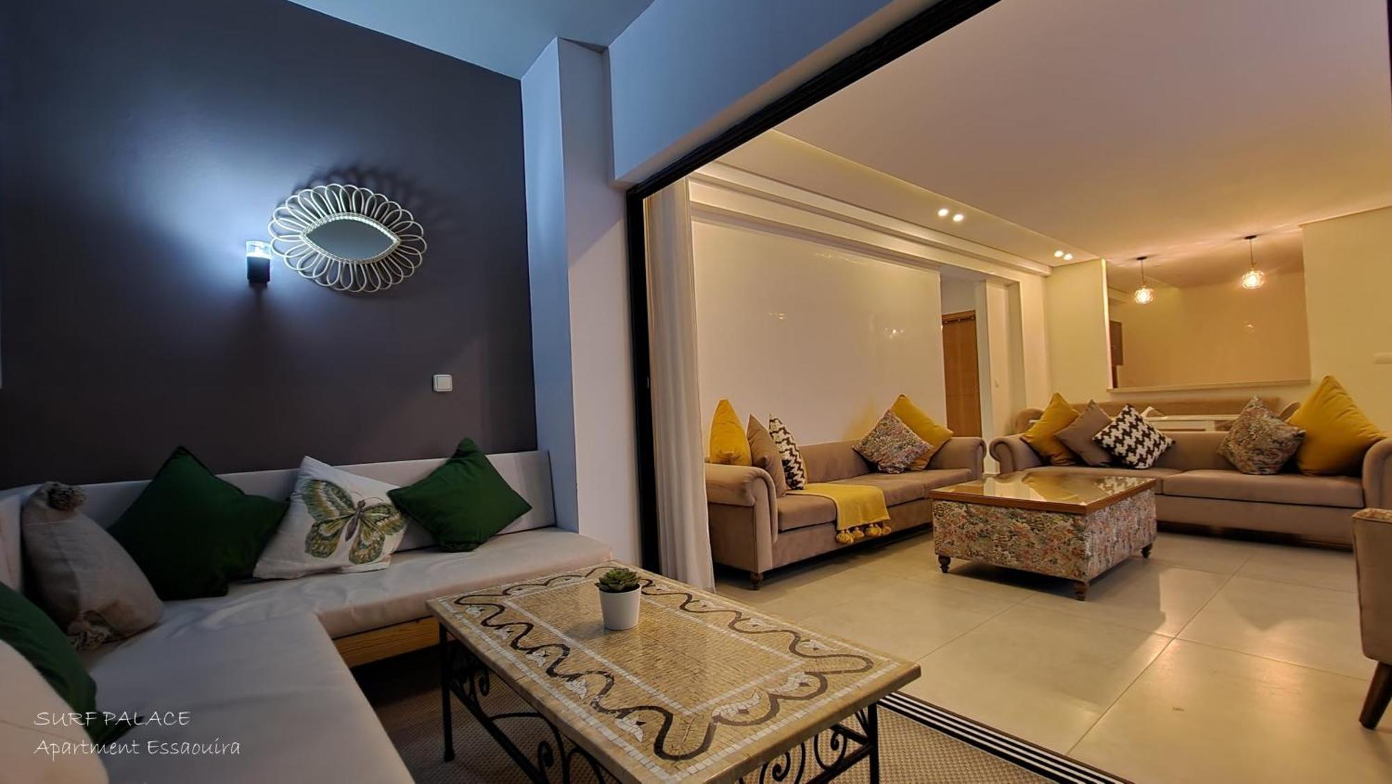 Surf Palace Beachfront Apartment Essaouira Exteriör bild