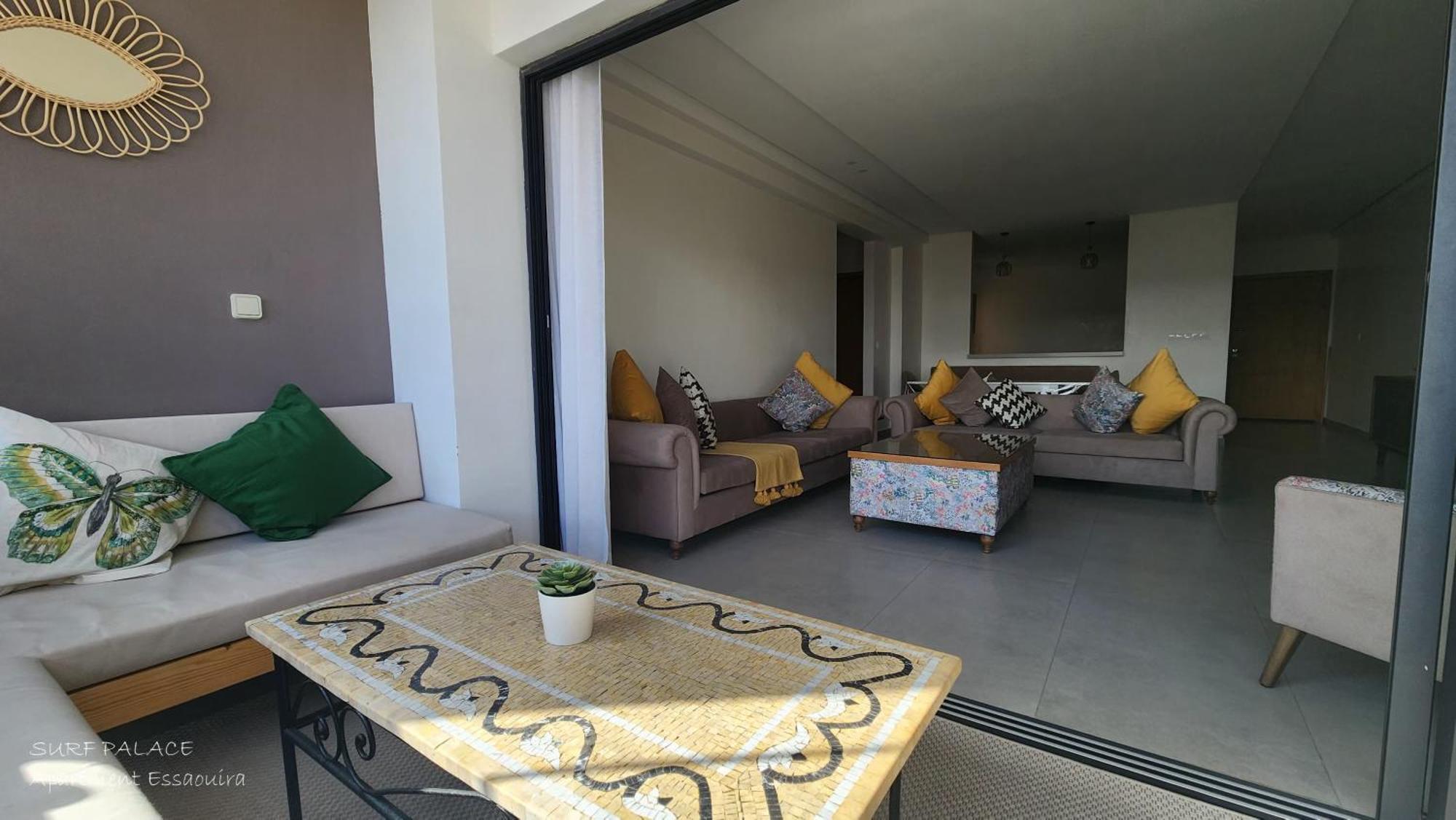 Surf Palace Beachfront Apartment Essaouira Exteriör bild
